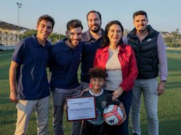 Entrega Mónica Villarreal becas deportivas al 100% para Clínicas de Formación Barca Academy