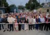 Inaugura Mónica Villarreal Pavimentación de Calle en la colonia Campbell