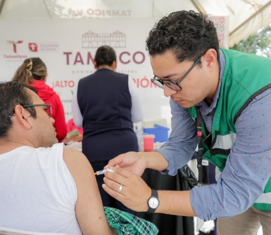 Tampico refuerza campaña de vacunación en coordinación con el sector salud