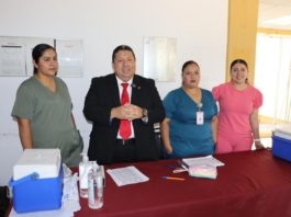 Instalan módulo de vacunación contra el sarampión en el Tec de Madero, se abre también a la población en general