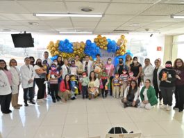 Emotiva Visita Realiza Presidenta del DIF Tampico a Menores del Área de Oncología Infantil en el Hospital Carlos Canseco