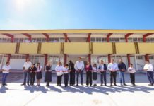 Inauguró Alcalde Carlos Peña Ortiz nueva Secundaria General