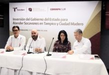 Con una inversión de 105 mdp gobierno del estado atenderá los socavones en Tampico y Ciudad Madero