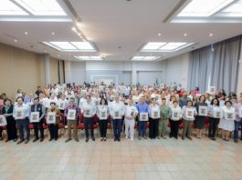 Mónica Villarreal encabeza ceremonia de entrega de Escudos de Armas de Tamaulipas a dependencias públicas