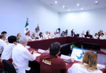 Participó Carlos Peña Ortiz en Mesa de Trabajo del Gobernador Américo Villarreal Anaya