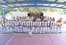 Fortalece DIF Tampico amor por la patria con Exhibición de Escoltas