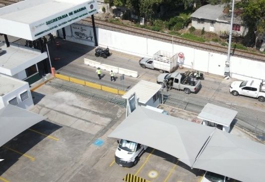 Realizan ejercicio de incremento de nivel de protección portuaria en el recinto fiscalizado 290