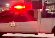 Otra “correteada” dejo daños materiales en unidades