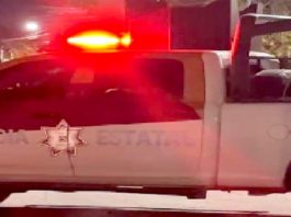 Otra “correteada” dejo daños materiales en unidades