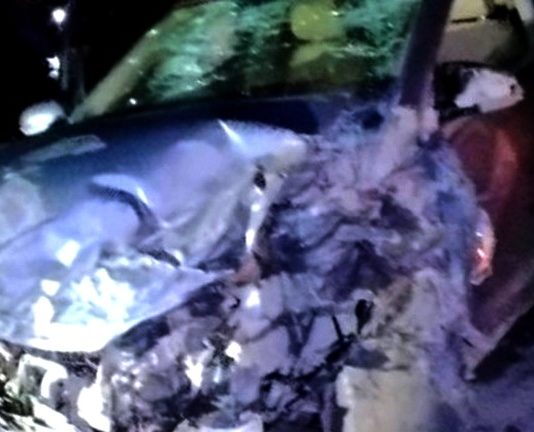 Se impactan en el tenebroso y oscuro “Viaducto de la Muerte” dejan daños