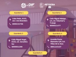 Cuenta DIF-Reynosa con preinscripciones en Guarderías