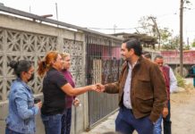 Inició el Alcalde Carlos Peña Ortiz Jornada de Limpieza Imparable en la Lázaro Cárdenas