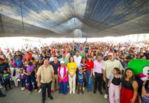 Encabezaron Carlos Peña Ortiz y Alejandra Yelitza Garza el Día de la Familia con miles de reynosenses