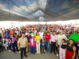 Encabezaron Carlos Peña Ortiz y Alejandra Yelitza Garza el Día de la Familia con miles de reynosenses