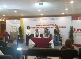 Firman convenio Imss/Bienestar y municipio; garantizan servicio gratuito a 100 mil personas