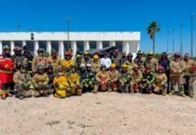 Acompañó Alcalde Carlos Peña Ortiz en Cursos de Capacitación a Protección Civil