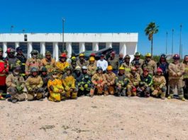 Acompañó Alcalde Carlos Peña Ortiz en Cursos de Capacitación a Protección Civil