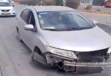 Accidentes viales dejan cuantiosos daños materiales