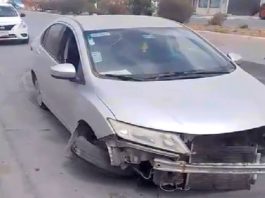 Accidentes viales dejan cuantiosos daños materiales