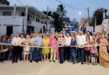 Gobierno de Mónica Villarreal responde a la petición de más de 50 años con pavimentación en la colonia México