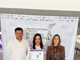 Tampico recibe Premio Nacional al Buen Gobierno Municipal 2025 por políticas de equidad impulsadas por Mónica Villarreal