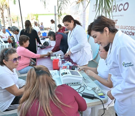 Impulsa Gobierno de Tampico acciones de prevención y detección oportuna de diabetes