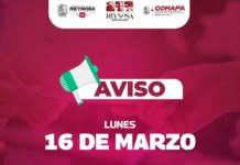 Permanecerán cerradas sucursales de COMAPA este lunes 16 de marzo