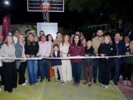 Inaugura Mónica Villarreal Modernización del Parque Deportivo ‘Baby Pérez