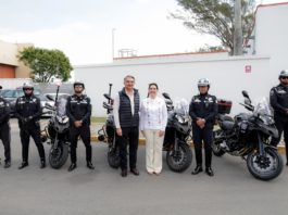 Mónica Villarreal fortalece la seguridad vial con nuevas motopatrullas en Tampico