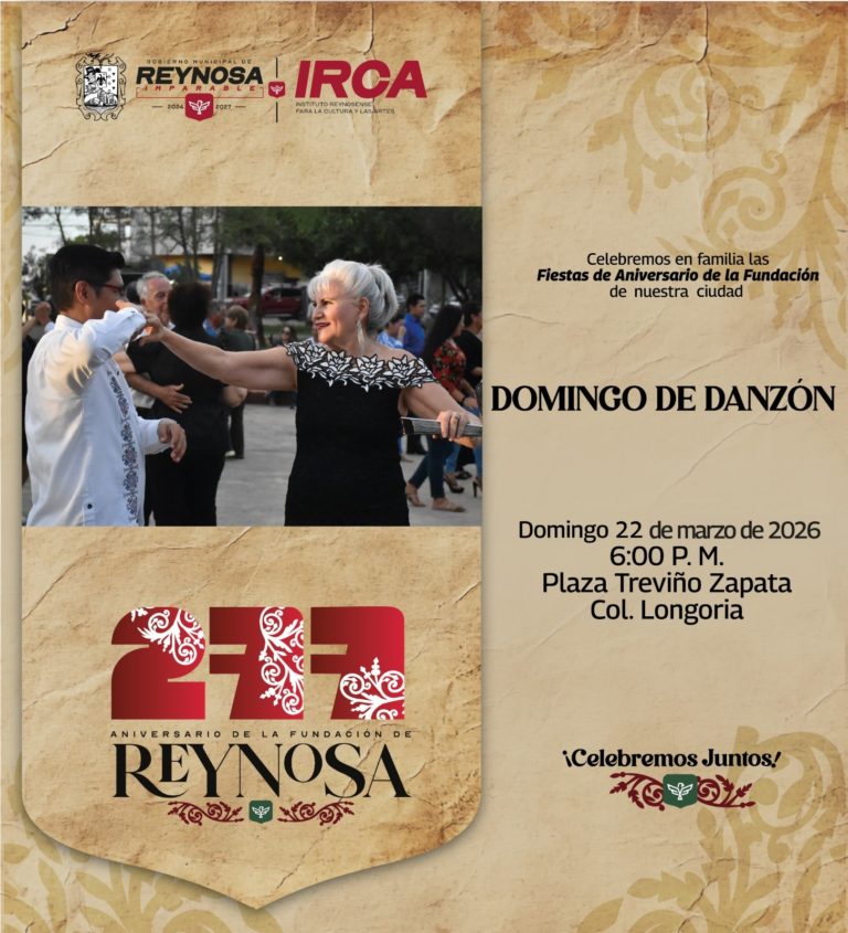 Celebra Gobierno de Carlos Peña Ortiz el 277 Aniversario de Reynosa con eventos culturales gratuitos