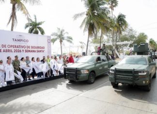 Arranca Mónica Villarreal operativo “Semana Santa Segura Tampico Te Cuida 2026″