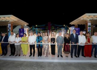 Inaugura Mónica Villarreal las Fiestas de Abril Tampico 2026