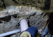 Da continuidad COMAPA a acciones de rehabilitación sanitaria en la col. Benito Juárez