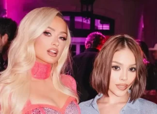 Danna Paola deslumbra en la fiesta de cumpleaños de Paris Hilton inspirada en Barbie