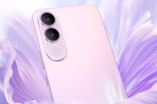 Celular Android con enorme pantalla y seis años de actualizaciones. Puedes compartir archivos fácil con dispositivos Apple