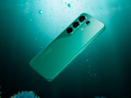 Celular barato con cámara Sony y pantalla muy grande curva. Tiene funciones de IA gratis y en el télefono