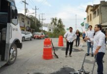 Juanjo Salazar exige solución de fondo a la crisis de baches en Ciudad Victoria