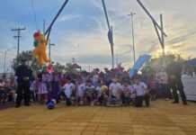 Entrega Guardia Estatal juguetes y celebra a niñas y niños de Matamoros