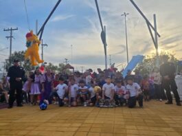 Entrega Guardia Estatal juguetes y celebra a niñas y niños de Matamoros