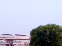 Aparatoso accidente vial deja daños en carretera Reynosa-Río Bravo