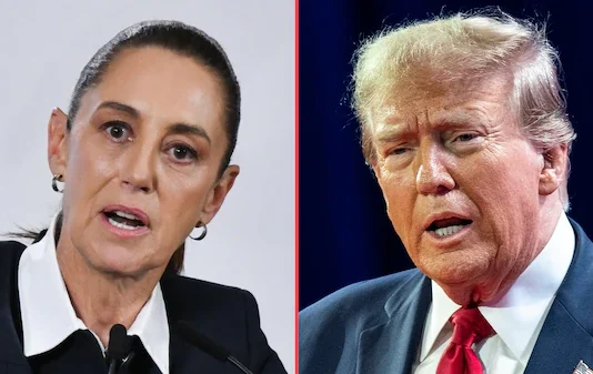Trump no está contento con Sheinbaum por su reacción sobre los agentes de la CIA muertos en Chihuahua