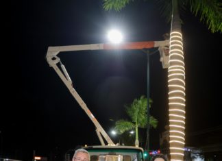 Fortalece Gobierno de Tampico el sistema de alumbrado público en diversos sectores