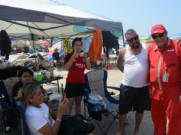 Playa Miramar limpia y alejada de peligro de manchas de hidrocarburos