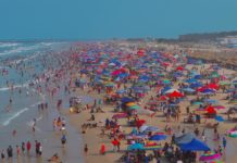 Más de 933 mil visitantes abarrotan Playa Miramar en Semana Santa