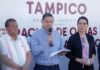 Mónica Villarreal inaugura reencarpetado en Diagonal Norte–Sur con inversión de 2.3 mdp