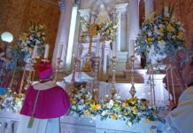 Monseñor Margarito Salazar Cárdenas realiza su profesión de fe y juramento de fidelidad como obispo de Tampico