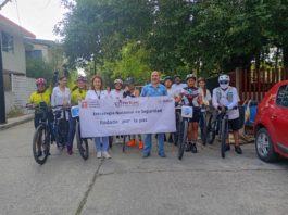 CIJ Tampico y Team Ardillas llevan a cabo la Rodada por la Paz