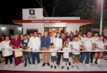 Inaugura Mónica Villarreal primera Unidad de Cuidados y rehabilitación total de la Plaza Centenario en Tampico