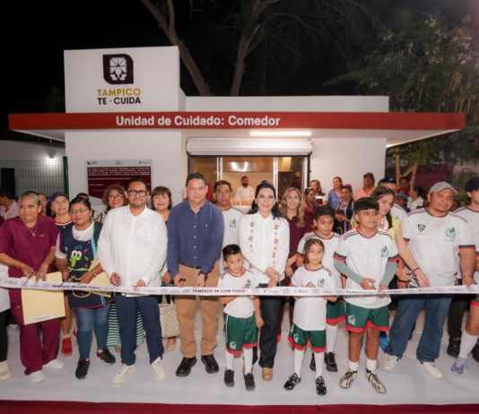 Inaugura Mónica Villarreal primera Unidad de Cuidados y rehabilitación total de la Plaza Centenario en Tampico