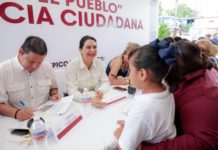 Reafirma Mónica Villarreal compromiso ciudadano con jornada “Aquí Contigo”